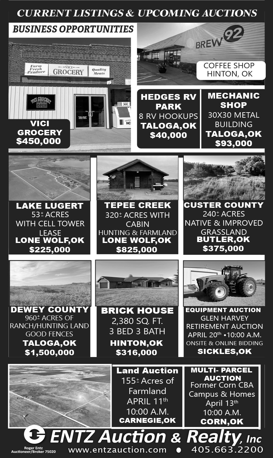 The Penny News Classifieds Auctions Equipment Consignment auction