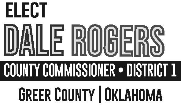 Election, Dale Rogers, County Commissioner, District 1, Greer County, Oklahoma PN50320